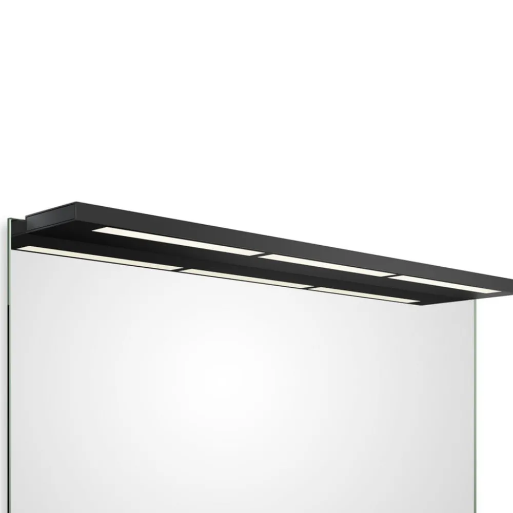 Væg- Og Spejllamper ^ Decor Walther Slim 1-80 N LED-spejlampe sort