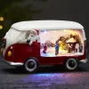 Dekorationsbelysning|Julepynt ^ STAR TRADING Dekolampe Merryville med LED - julebus