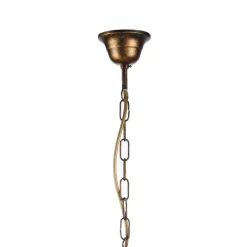 ONLI Lysekroner > Delia lysekrone, bronzefarvet, 5-lys, Ø 68 cm