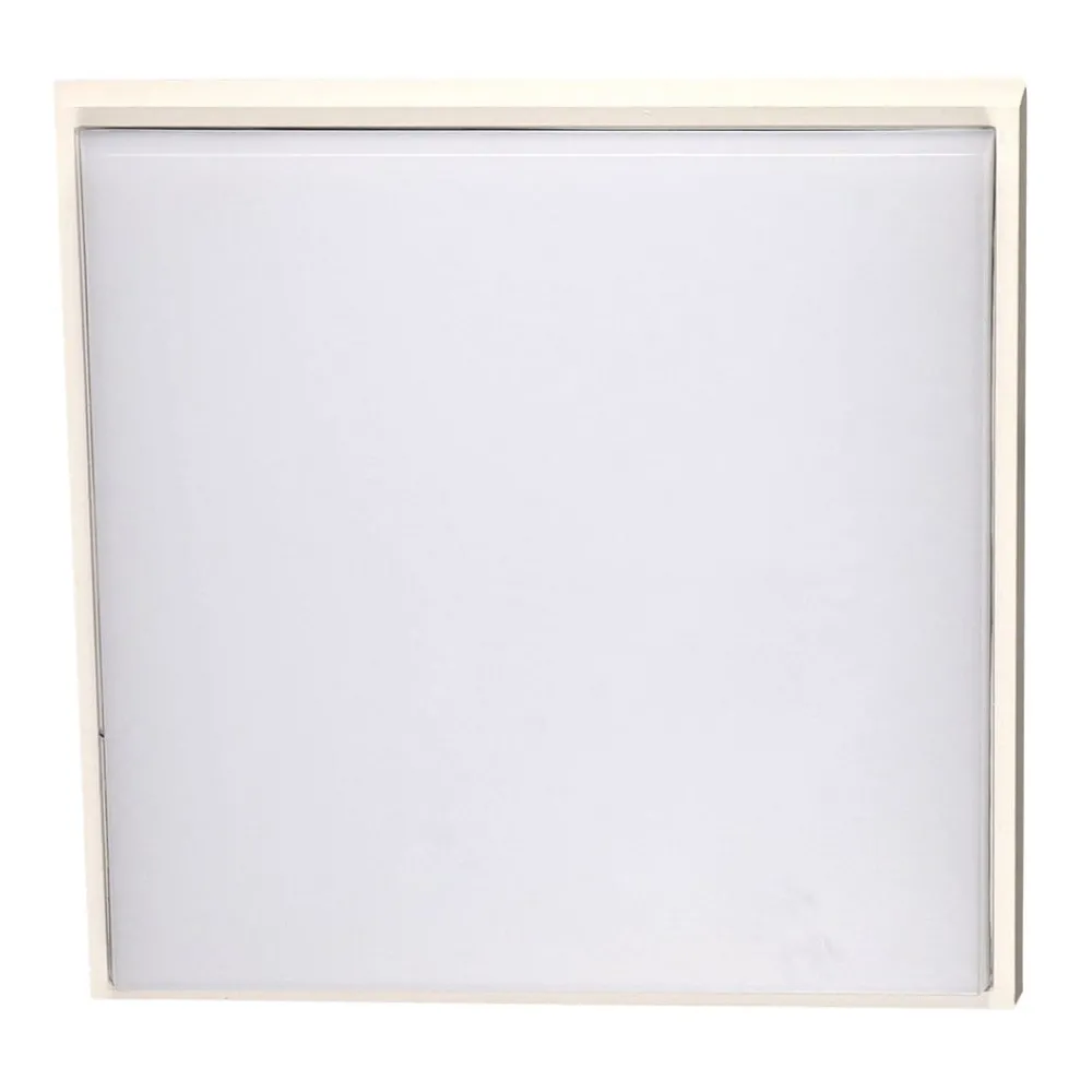 Fabas Luce Udendørs Loftlamper > Desdy LED udendørs loftlampe, 30 x 30 cm, hvid