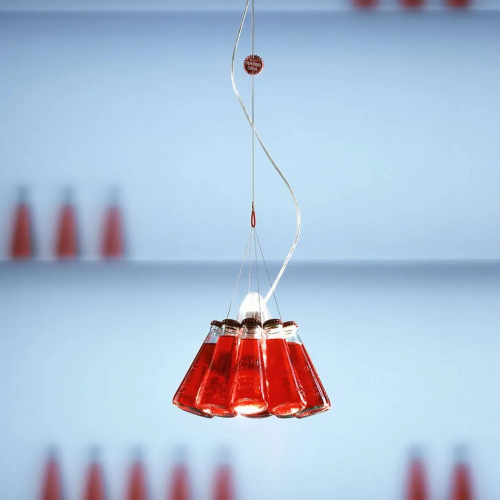 Ingo Maurer Pendellamper > Designer pendellampe Campari Light, ledning 155 cm