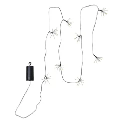 Dekorationsbelysning|Julepynt ^ STAR TRADING Dew Drops Flower LED-lyskæde