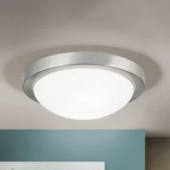 ORION Loftlamper > Diskret MINEA loftlampe Ø 32 cm i nikkel