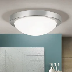 ORION Loftlamper > Diskret MINEA loftlampe Ø 32 cm i nikkel