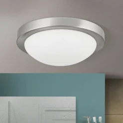 ORION Loftlamper > Diskret MINEA loftlampe Ø 32 cm i nikkel