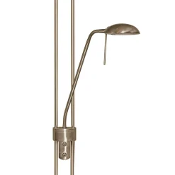 Searchlight Gulvlamper|Gulvlamper > Dæmpbar uplight Jerik, antik messing