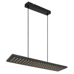 Globo Pendellamper > Dolores LED-pendellampe, mat sort/sort