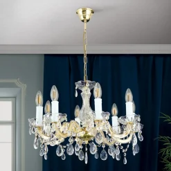 ORION Lysekroner|Pendellamper > Dolores lysekrone, 8 lyskilder