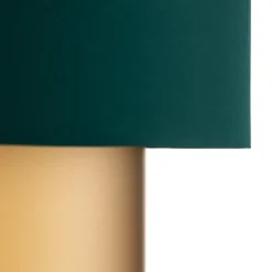 Maco Design Pendellamper > Dorina hængelampe, grøn/guld Ø 60cm