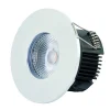 Loftlamper|Indbygningsspots ^ DOTLUX MULTIsun LED indbygningslampe rund, alu