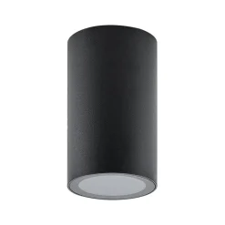 Loftlamper|Loftlamper ^ Deko-Light Downlight CAN, sort, IP44, Ø 6 cm, metal, GU10