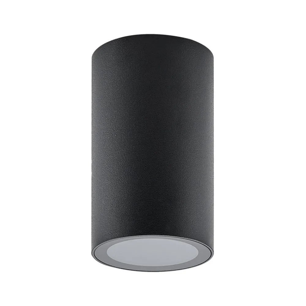 Loftlamper|Loftlamper ^ Deko-Light Downlight CAN, sort, IP44, Ø 6 cm, metal, GU10