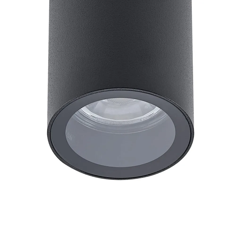 Loftlamper|Loftlamper ^ Deko-Light Downlight CAN, sort, IP44, Ø 6 cm, metal, GU10
