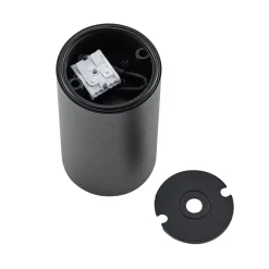 Loftlamper|Loftlamper ^ Deko-Light Downlight CAN, sort, IP44, Ø 6 cm, metal, GU10