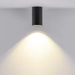 Deko-Light Loftlamper > Downlight CAN, sort, IP20, Ø 6 cm, metal, GU10