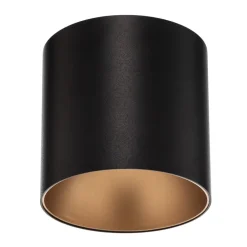 Gang|Loftlamper ^ Nowodvorski Lighting Downlight Point Tone, sort/guld