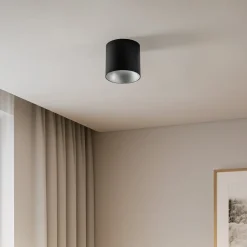 Nowodvorski Lighting Loftlamper|Spotlights > Downlight Point Tone, sort, indvendig sølv