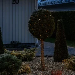 Konstsmide Christmas Julepynt|Julelys Udendørs > Dråber lyskæde, grøn med opvikler, 300 lyskilder