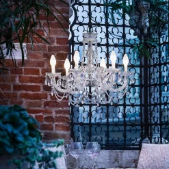 Masiero Udendørs Pendellamper > Drylight S6 - udendørs LED-lysekrone,6 lyskilder