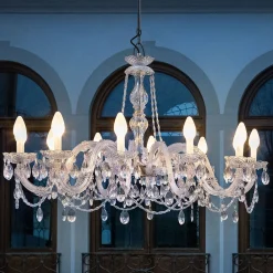 Masiero Udendørs Pendellamper > Drylight S12 - udendørs LED-lysekrone,12 lyskilder