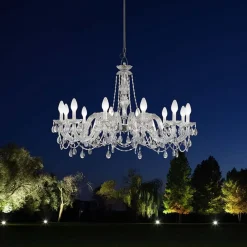 Masiero Udendørs Pendellamper > Drylight S12 - udendørs LED-lysekrone,12 lyskilder