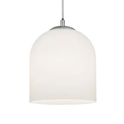 Trio Lighting Skinnesystem > DUOline Ontario-pendel, 2-faset skinne, E14, glas