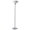 Dyberg Larsen Gulvlamper|Gulvlamper > DL31 gulvlampe, glasskærm, krom