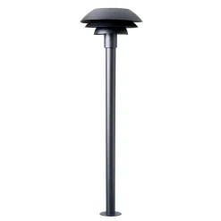 Dyberg Larsen Gadebelysning > DL31 udendørs pullert sort Ø 31cm