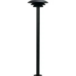 Dyberg Larsen Gadebelysning > DL25 Udendørs pullert sort Ø 25cm