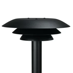 Dyberg Larsen Gadebelysning > DL25 Udendørs pullert sort Ø 25cm