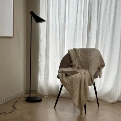 Dyberg Larsen Pendellamper|Gulvlamper > gulvlampe DL12, sort, højde 139 cm, metal