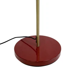 Gulvlamper|Gulvlamper ^ Dyberg Larsen Gulvlampe Ocean, mørkerød, 160 cm, 2 lyskilder.