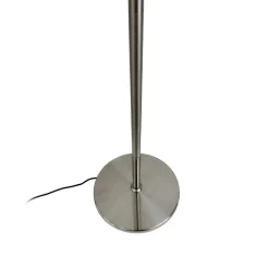 Dyberg Larsen Gulvlamper|Gulvlamper > gulvlampe Oulu, sort/stål, højde 128 cm