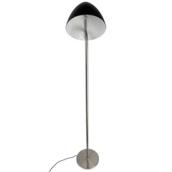 Dyberg Larsen Gulvlamper|Gulvlamper > gulvlampe Oulu, sort/stål, højde 128 cm