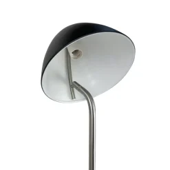 Dyberg Larsen Gulvlamper|Gulvlamper > gulvlampe Oulu, sort/stål, højde 128 cm