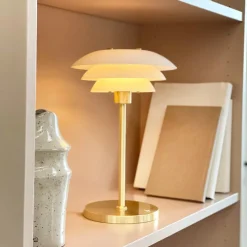 Dyberg Larsen Bordlamper > LED-bordlampe DL20, højde 30 cm, glas