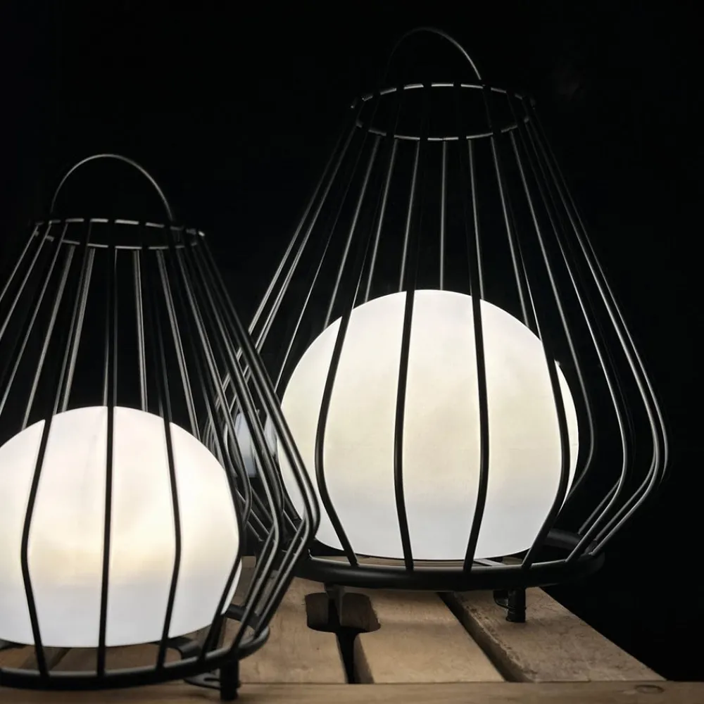 Dyberg Larsen Dekorationsbelysning > LED-bordlampe Evesham, højde 23 cm