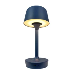 Dyberg Larsen Bordlamper > LED-bordlampe Flow, blå, højde 25 cm
