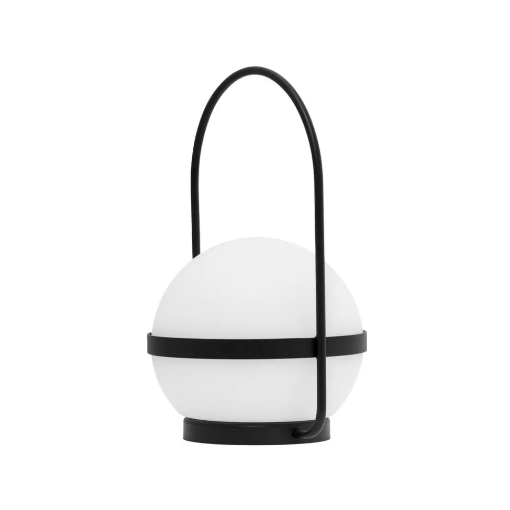 Dyberg Larsen Solcellelamper > LED-solcellelampe Summer, hvid/sort Højde 26 cm