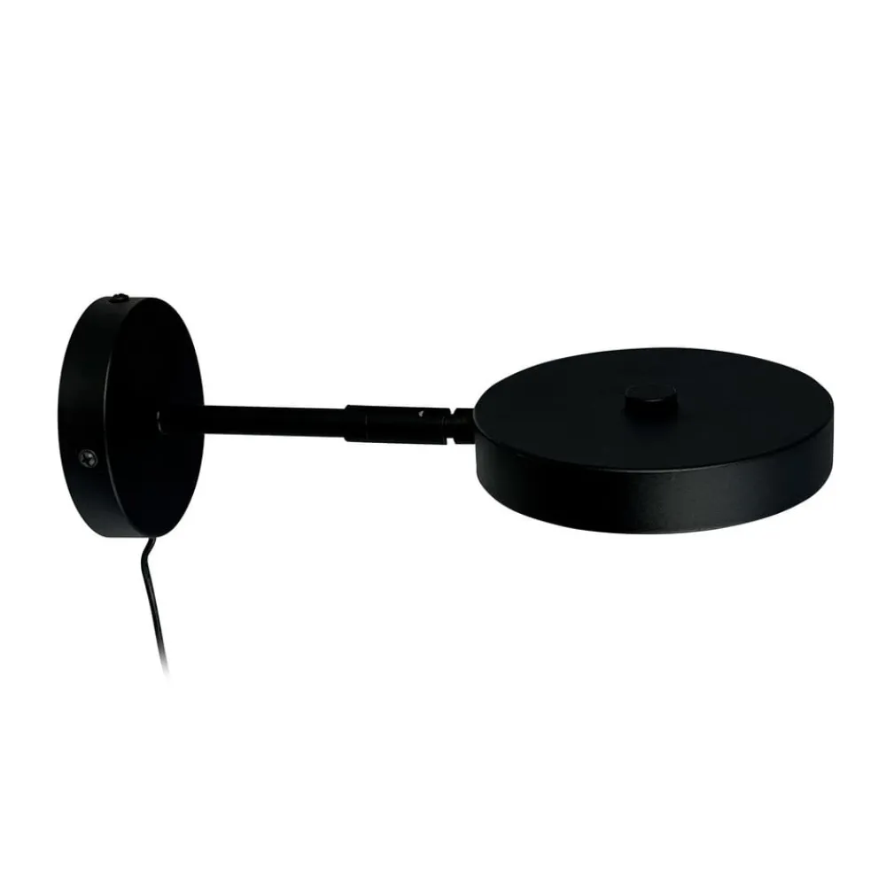 Dyberg Larsen Væglamper > LED-væglampe Starlight, sort, Ø 14 cm