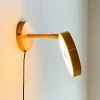 Dyberg Larsen Væglamper > LED-væglampe Starlight, gul, Ø 14 cm dæmpbar
