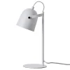 Arbejdsrum/Kontor ^ Dyberg Larsen Oslo bordlampe i metal, hvid