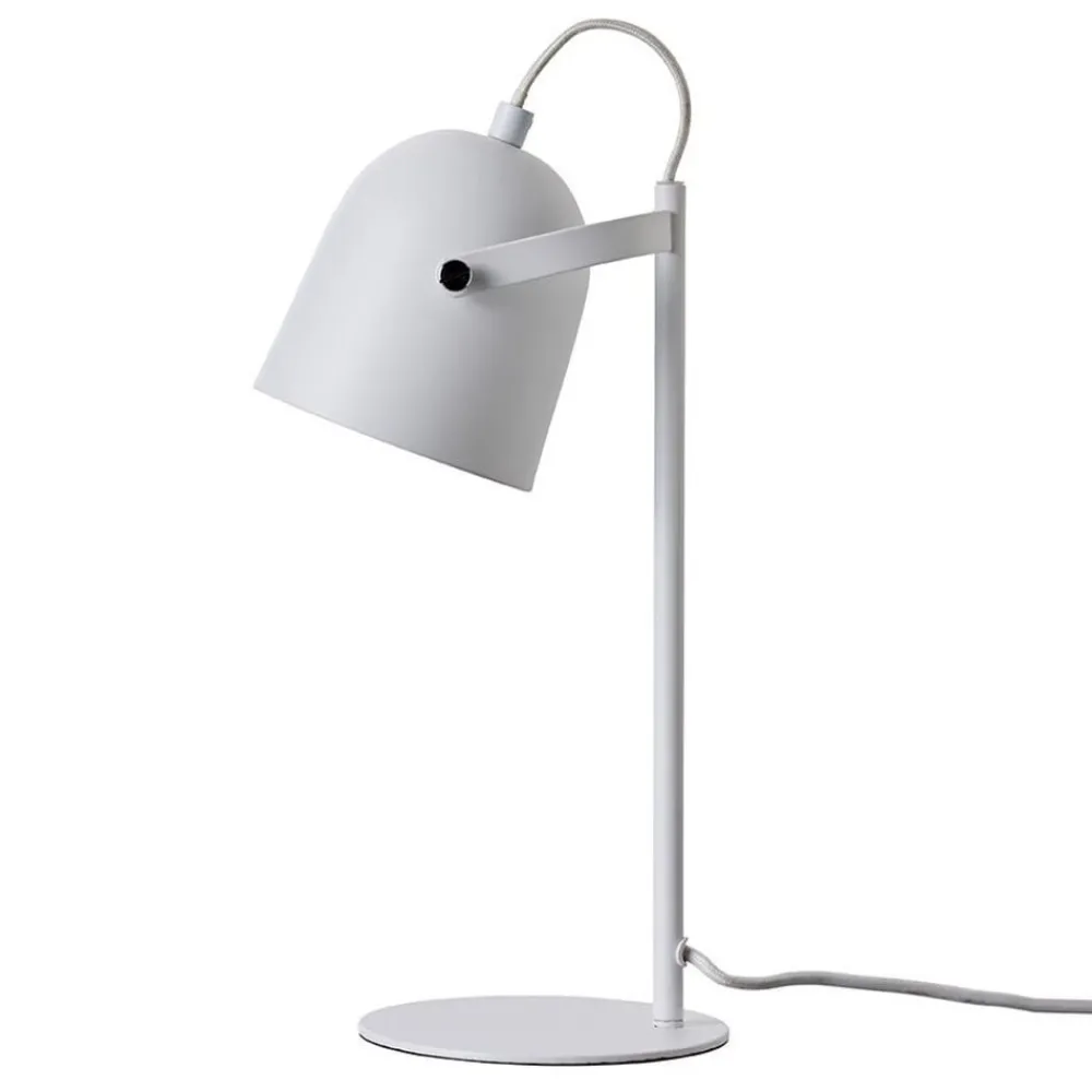 Arbejdsrum/Kontor ^ Dyberg Larsen Oslo bordlampe i metal, hvid