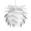 Dyberg Larsen Pendellamper > PineApple S pendel Ø 35cm hvid
