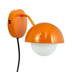 Dyberg Larsen Væglamper|Væglamper > Rose væglampe, blank orange
