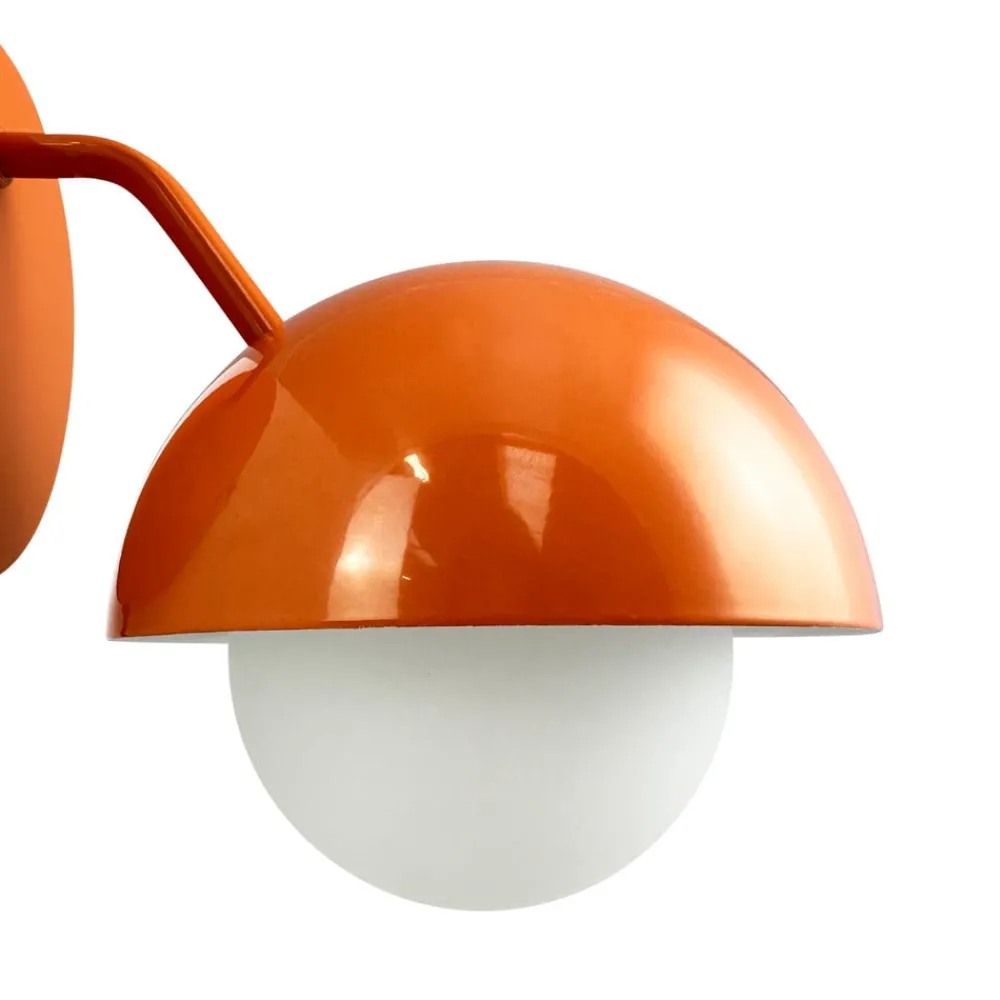 Dyberg Larsen Væglamper|Væglamper > Rose væglampe, blank orange