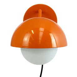 Dyberg Larsen Væglamper|Væglamper > Rose væglampe, blank orange