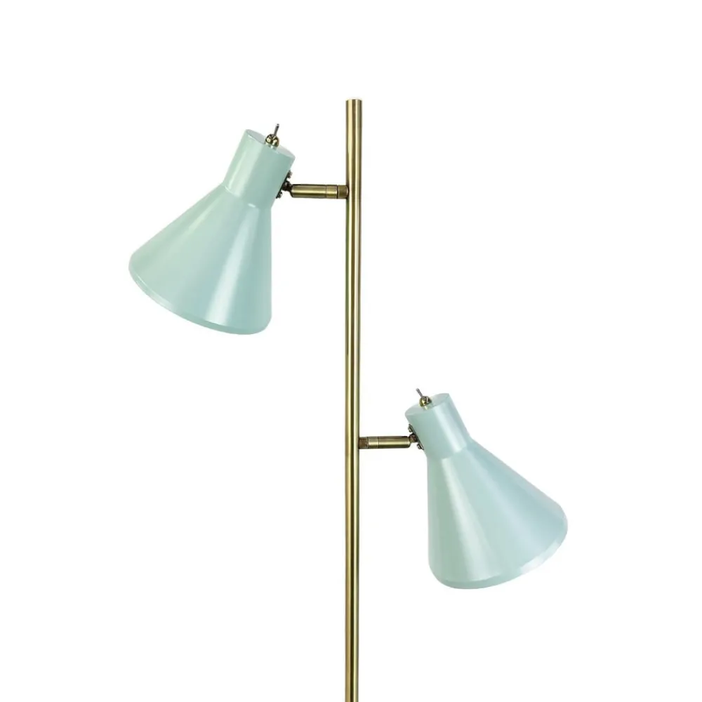 Gulvlamper|Gulvlamper ^ Dyberg Larsen Sleep gulvlampe, mintgrøn, højde 165 cm, stål