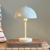 Bordlamper ^ Dyberg Larsen Stockholm bordlampe til opladning, perlehvid