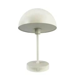 Bordlamper ^ Dyberg Larsen Stockholm bordlampe til opladning, perlehvid